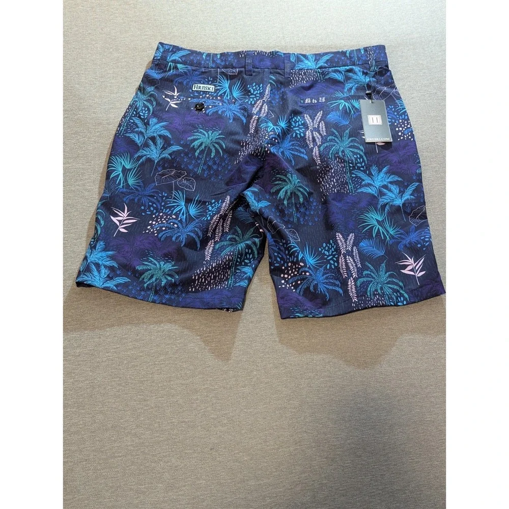 Hareski Lined Swimming Trunks Tropical Palm Trees Size‎ 34 NWT